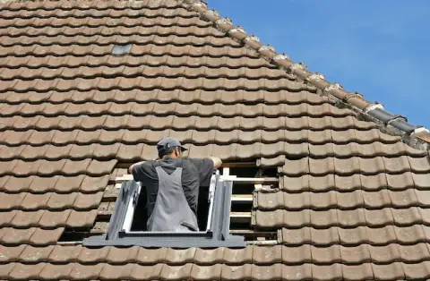 Pose de velux - Saint-Denis-le-Vêtu